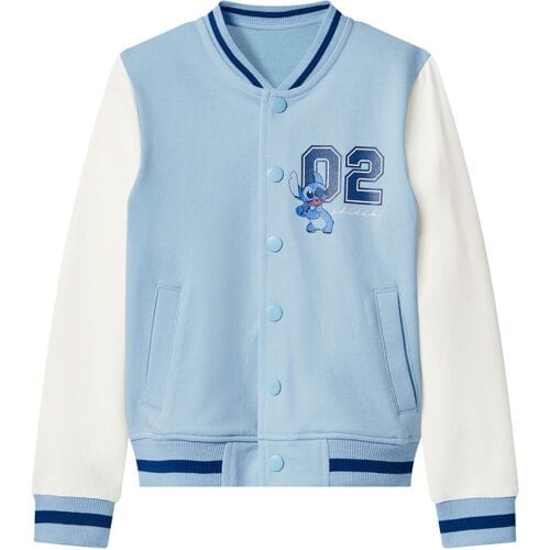 LUPILU kindercollegejack, kinder collegejack (Lichtblauw, 122/128)