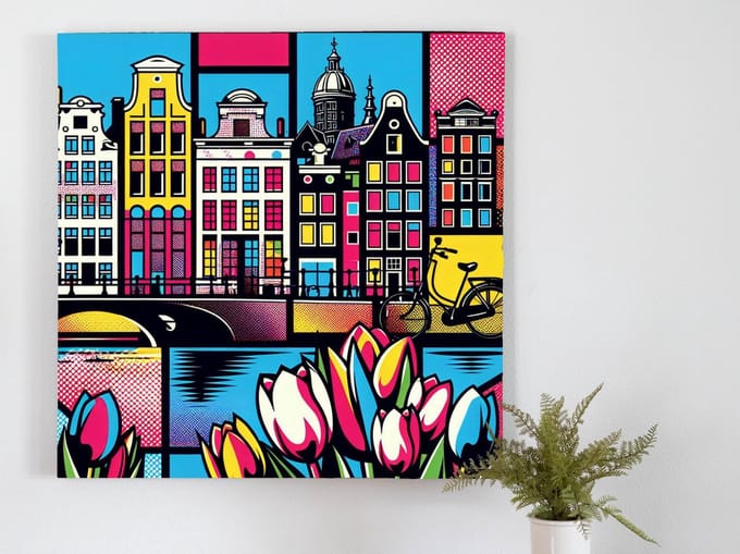 Kunstprint | Wanddecoratie | Canvas | 30 × 30 cm