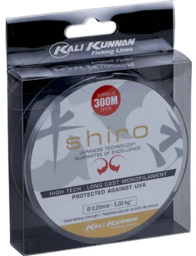 Kali Kunnan Shiro Monofilament 300 M Transparant 0.600 mm