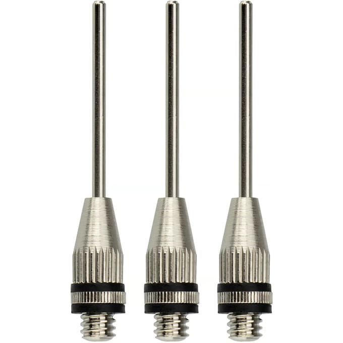 Avento Pompnaalden - Staal - Zilver - 5 mm - 3 stuks
