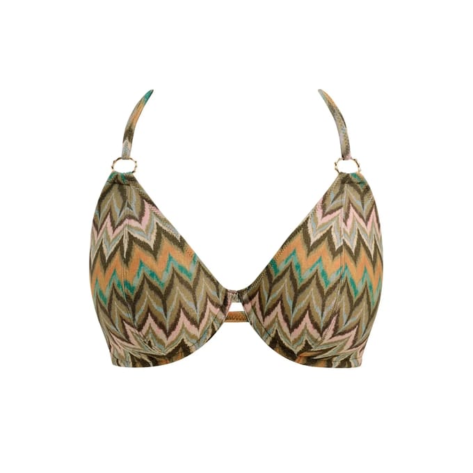 Halterneck bikini top dames Freya Arizona Wave