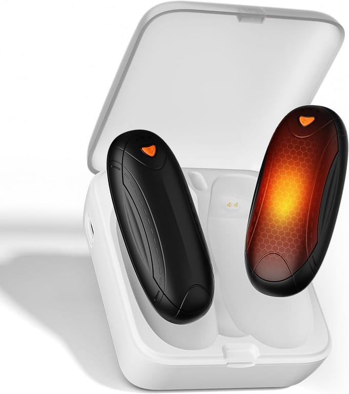 Oplaadbare Handwarmers Set van 2 met LED Display en Lange Batterijduur