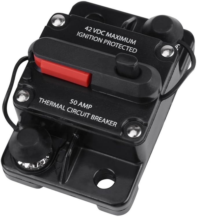 Waterdichte Zekeringhouder Handmatig Herstel 50A-300A voor Auto, Boot en Motor - DC 12V-42V