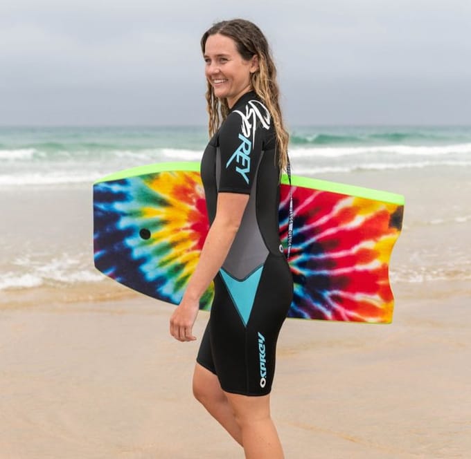 Osprey Bodyboard Tie Dye 42" Groen - Ideaal voor 168-183 cm - HDPE - XPE - EPS