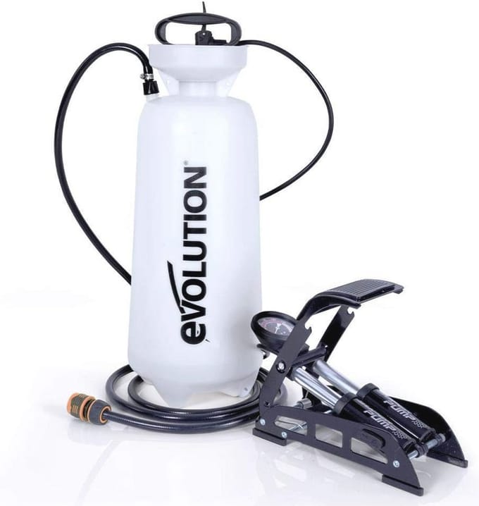 Disc Cutter Voetpomp Waterfles met Anti-Kink Slang - 15 Liter Capaciteit