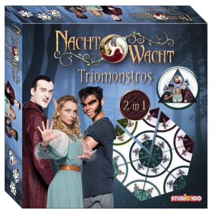Studio 100 Nachtwacht Triomonstros Bord- & kaartspellen Bordspellen