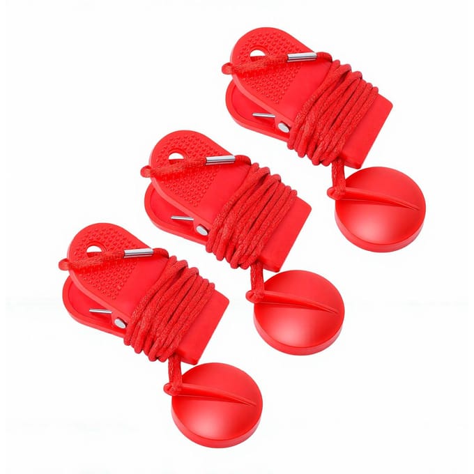 3 Stuks Loopband Magnetische Veiligheidssleutel Loopmachine Noodstop Schakelaar voor Oefening L