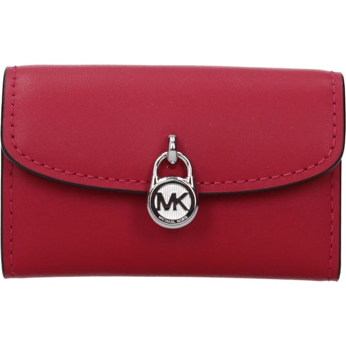 Michael Kors Rode Leren Portemonnee