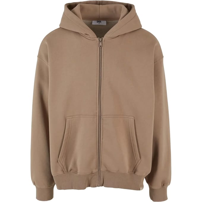DEF - DFZH042 Vest met capuchon - XL - Bruin