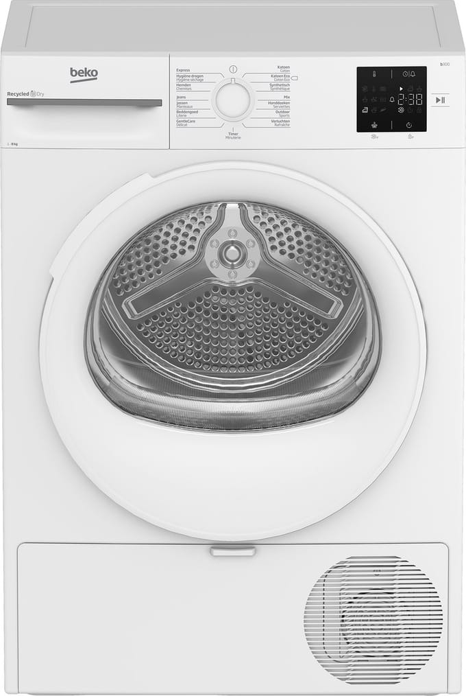 Beko BM3T38232CW 8KG Warmtepompdroger zuinig