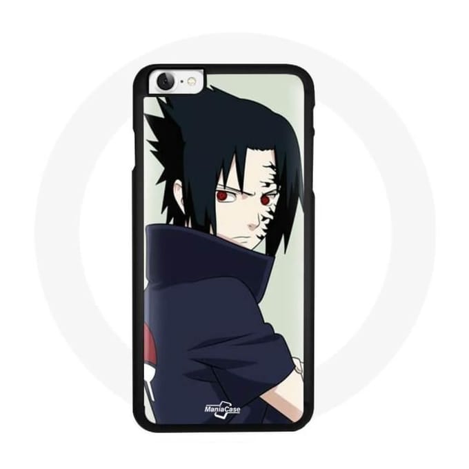 Coque maniacase pour Iphone SE Sasuke Naruto Anime zwart