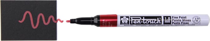 Sakura Pen-Touch F Rood