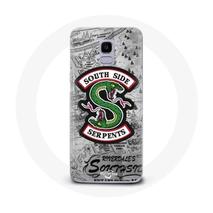 Coque pour Samsung Galaxy J6 2018 Riverdale south side serpents logo