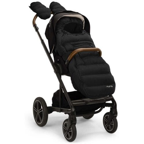 Nuna winterset voetenzak en handschoenen Caviar unisex