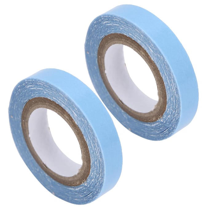2 stuks 3 yards Hairextension Plakband Waterdicht Zweetbestendig Dubbelzijdig Pruiktape gray