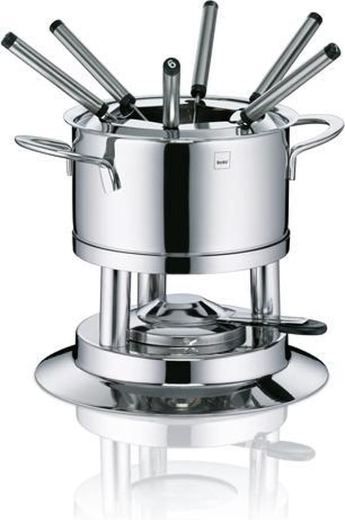 Fondueset 10-delig - RVS - Kela | Cailin