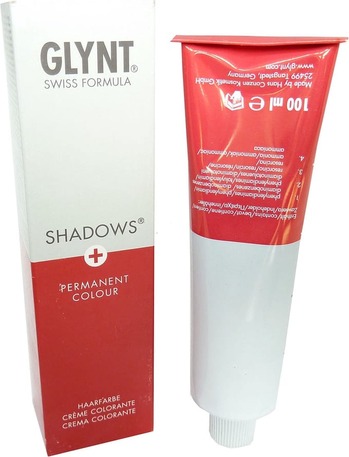 Glynt Shadows Haarkleuring Creme Permanent 100ml - 07.0+ Medium Blonde / Mittelblond
