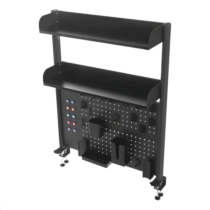 Bureau oranizer - Voor werkplek en studie - Multifunctionele organizer - Compact en praktisch voor op het bureau - Zwart