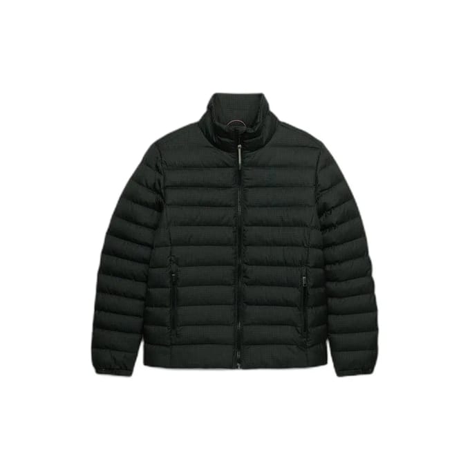 Superdry Fuji Estate Padded Casual winterjas heren Donkergroen S