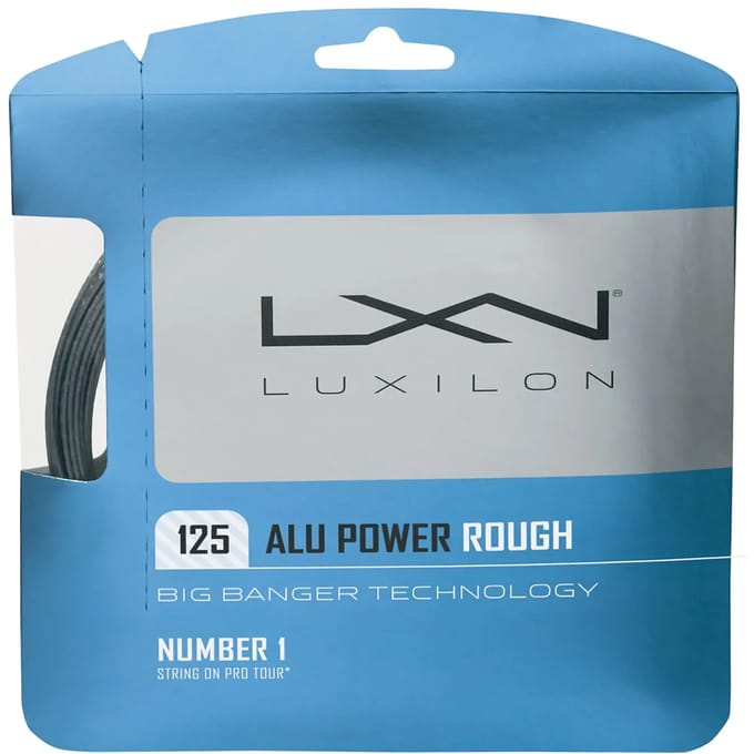 Luxilon Alu Power Rough 1.25mm - Tennissnaar voor extra spin