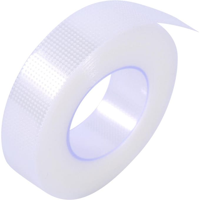 Transparante Medische PE Tape Ademend Valse Wimper Extensions Make-up Tools white
