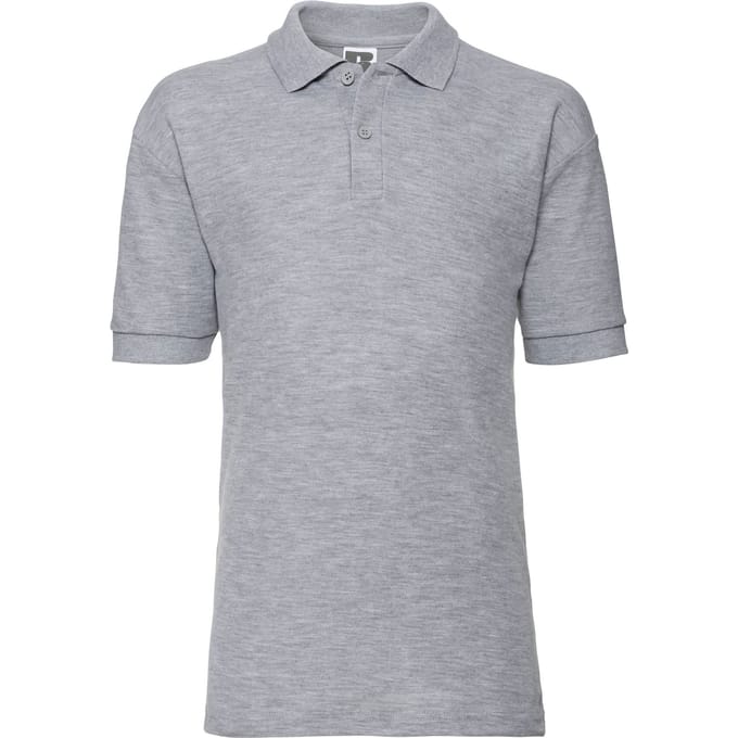 Russell Kinder/Kinder Piqué Poloshirt (Licht Oxford)