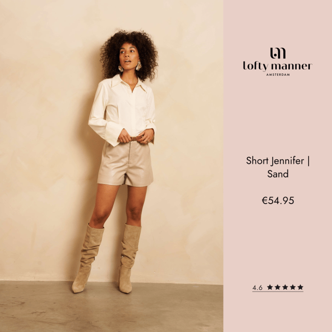 Lofty Manner - Short Jennifer - Sand