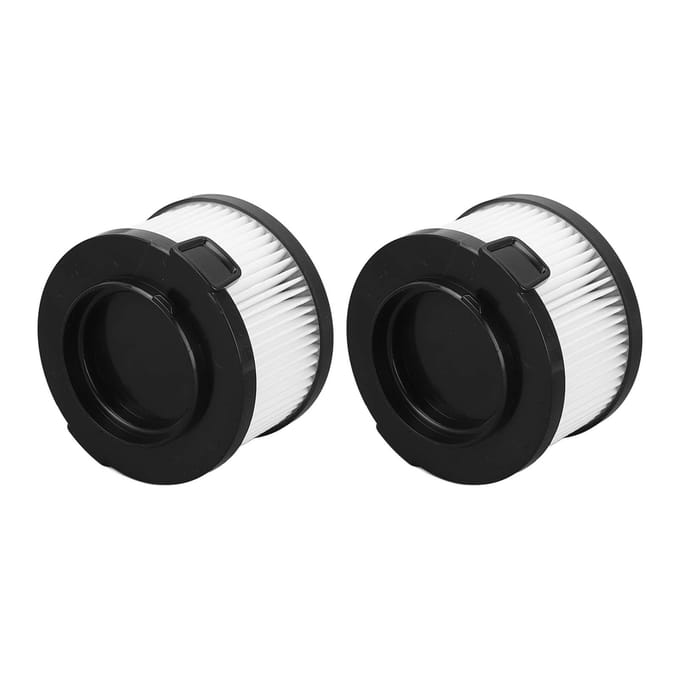 2 STUKS Stofzuigerfilter Herbruikbaar Wasbaar Stofzuiger Luchtinlaatfilter Vervanging voor LEVOIT white