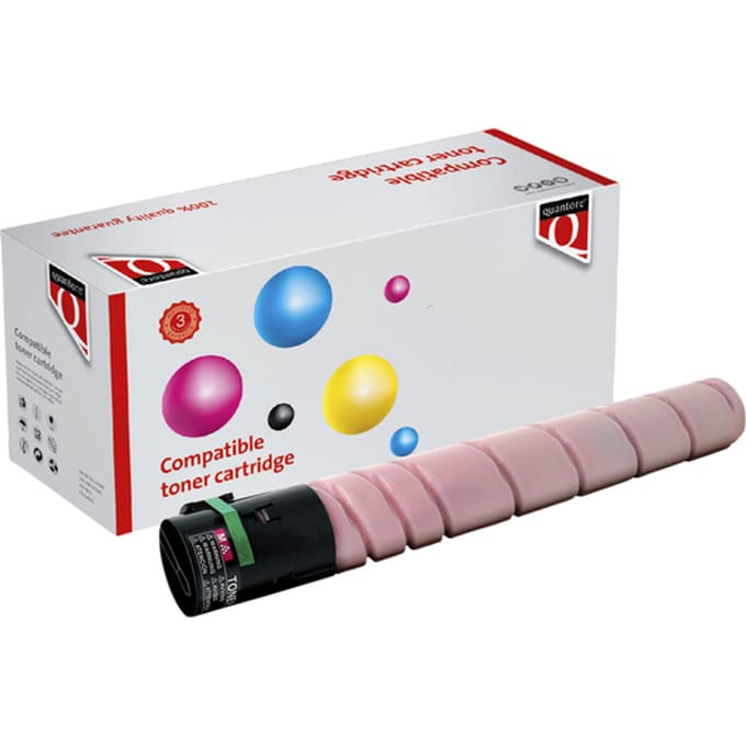 Toner Quantore alternatief tbv Konica Minolta TN-321M rood