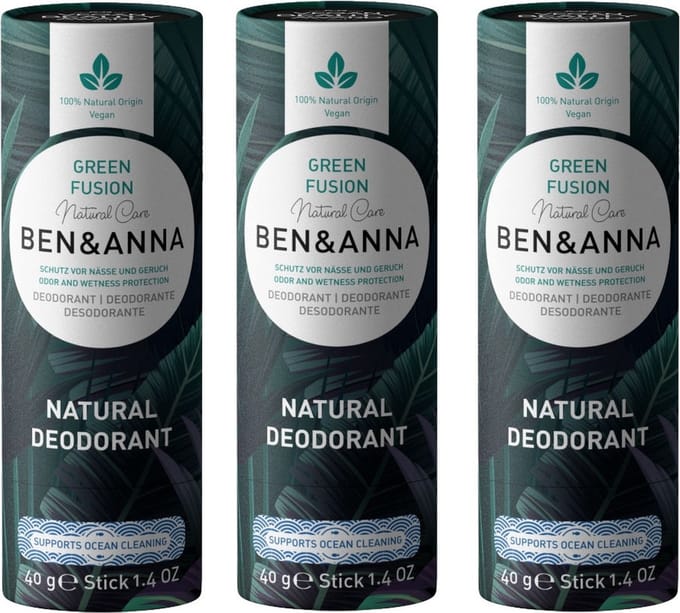 BEN&ANNA - Green Fusion papertube - 3 pak