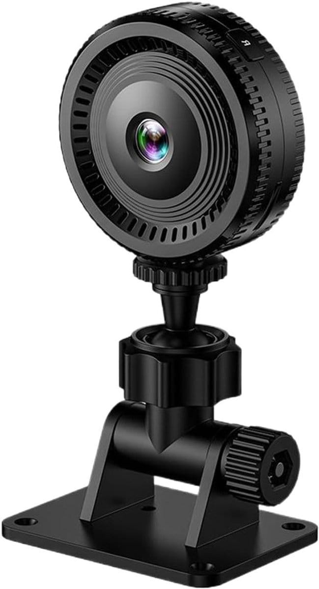 Draadloze Camera - Mini Monitor - Thuis Bewaken - Slimme Bewegingsdetectie - 5.5 cm - Zwart