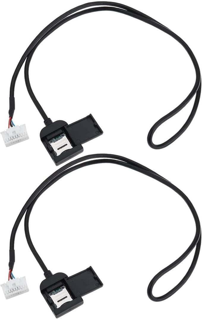 Simkaart Adapter - 20 Pins Kabel - Multimedia GPS - Android Compatibel - 80 Cm Lengte - Zwart