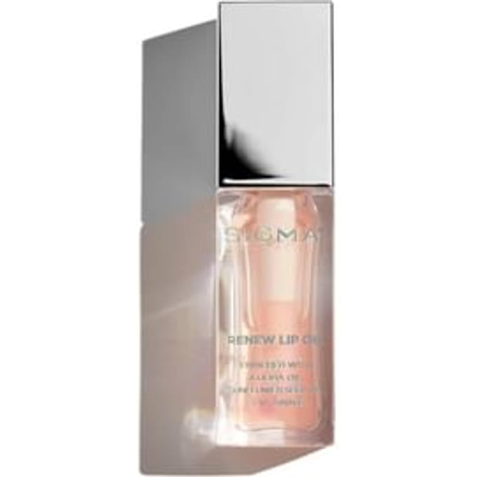 Sigma Beauty - Renew Lip Oil Hush - PH-activated Clear Pink Sheen