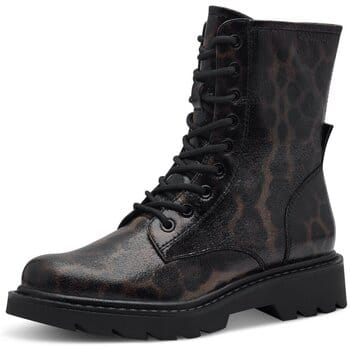 Tamaris Tamaris Leopard Veterboots bruin Textiel