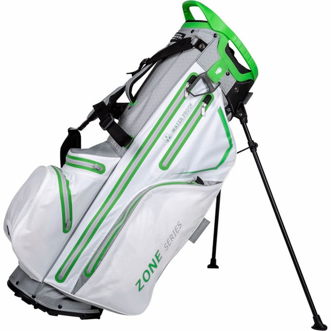 Bennington Zone 14 DB - Waterdichte Golftas - Standbag - Groen Wit