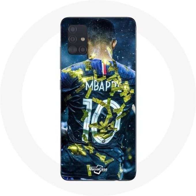 Hoesje voor Samsung Galaxy A71 Mbappé Football