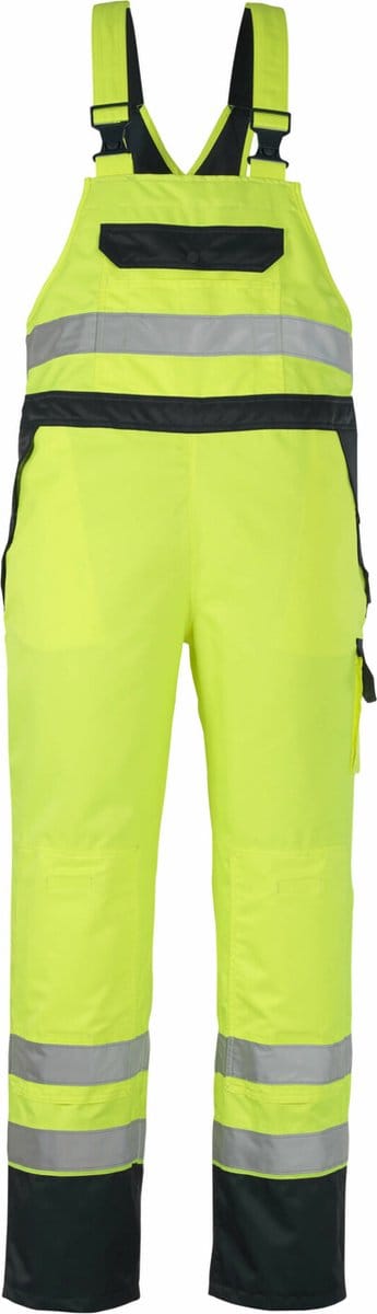 Mascot Safe Image Overtrektuinbroek 07092-880 - hi-vis geel/marine - XL