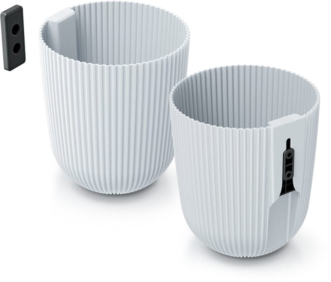 Prosperplast Milly - Muur bloempot - Wit - 14,6 cm - 2,1 liter
