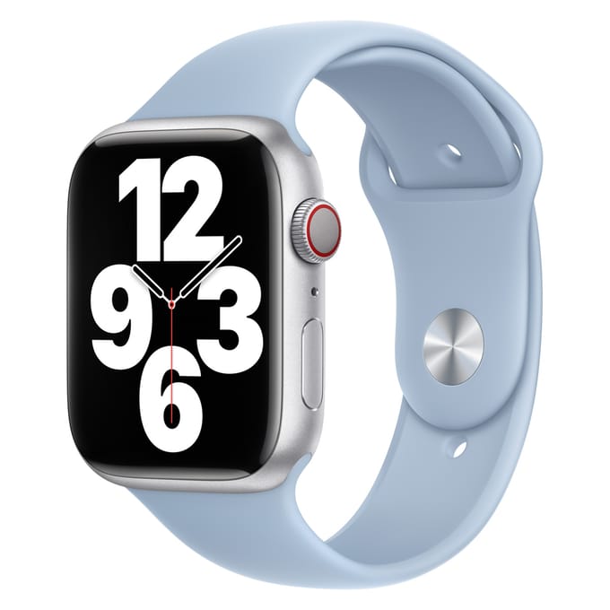 Sport Band voor de Apple Watch | 44/45/46/49 mm - Maat S/M/L - Sky