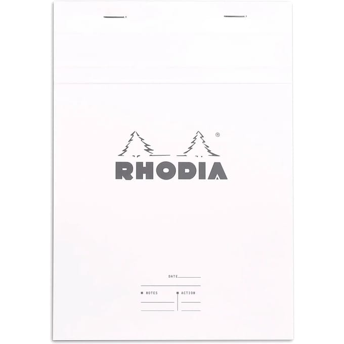 Geniete inkt a5 80 afneembare voorbedrukte vellen Rhodia N°16