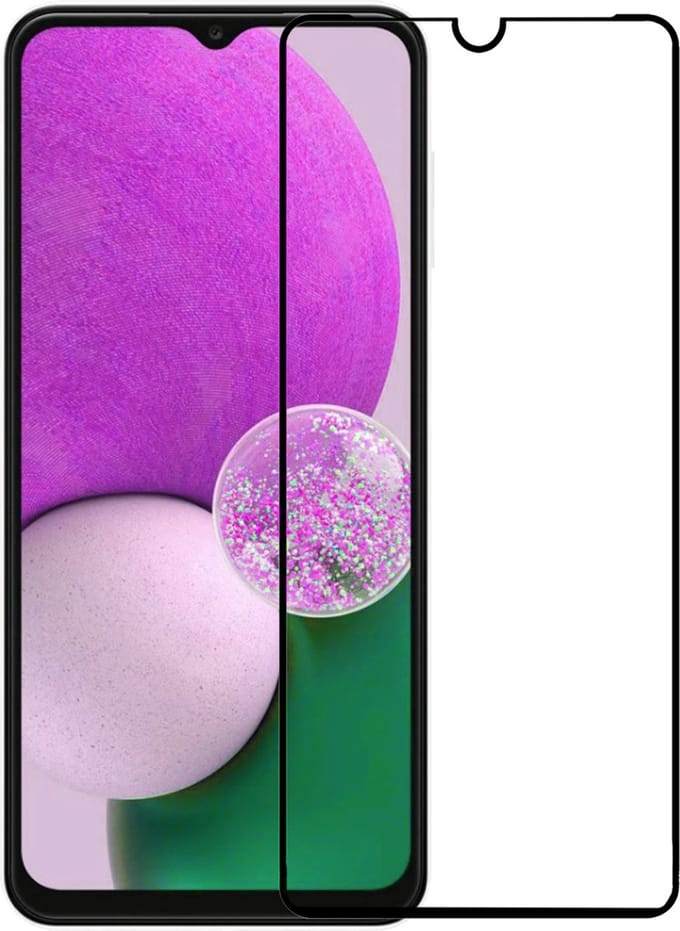 Screenprotector - Geschikt voor Samsung Galaxy A13 5G - Full Cover - Gehard Glas - Beschermglas - Tempered Glass - Screen Protector