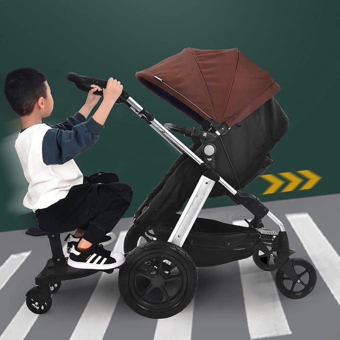 Meerijdplankje - Buggy Board voor alle Kinderwagens - mobiliteit