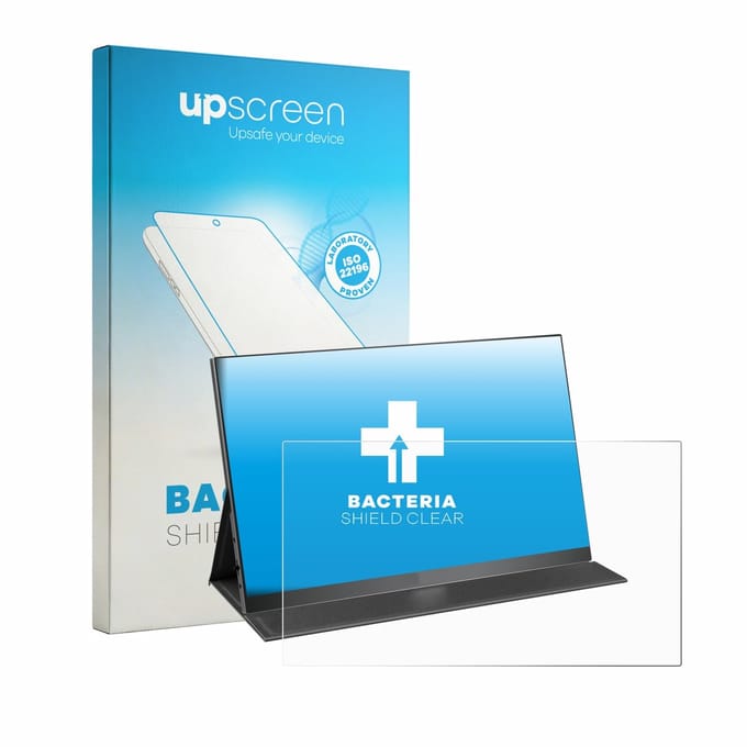 upscreen - Screenprotector voor Yodoit PTM17 17.3" - Folie Beschermfolie transparant antibacterieel