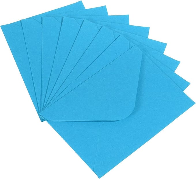 Solidchoice - Mini Enveloppen Set van 50 voor Cadeaukaarten en Bedankjes