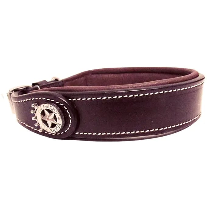Hondenhalsband Silver Crown Carlotta
