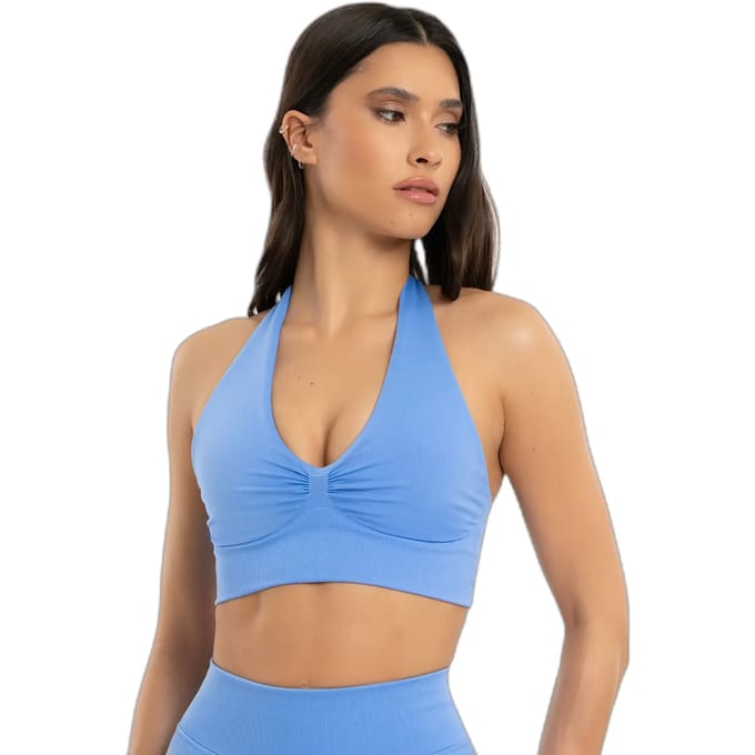 Dames halterbeha Gym Glamour Seamless open back