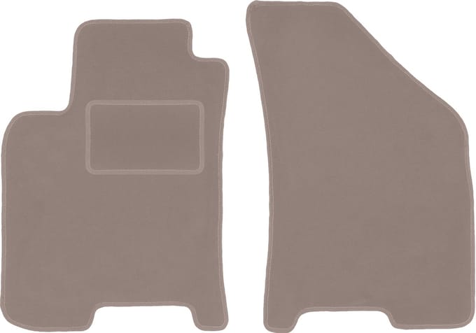 Beige voormatten voor: Daewoo Lanos sedan, hatchback (1997-2004)