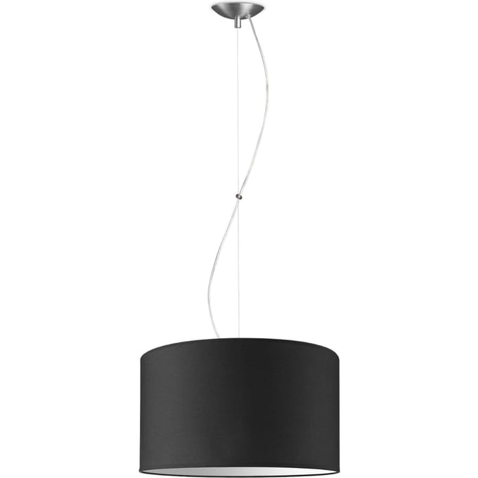 hanglamp basic deluxe bling Ø 40 cm - zwart