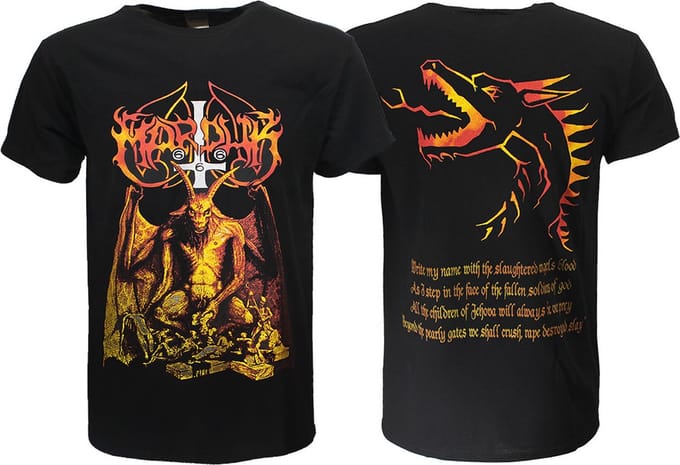 Marduk Demongoat T-Shirt - Officiële Merchandise - L