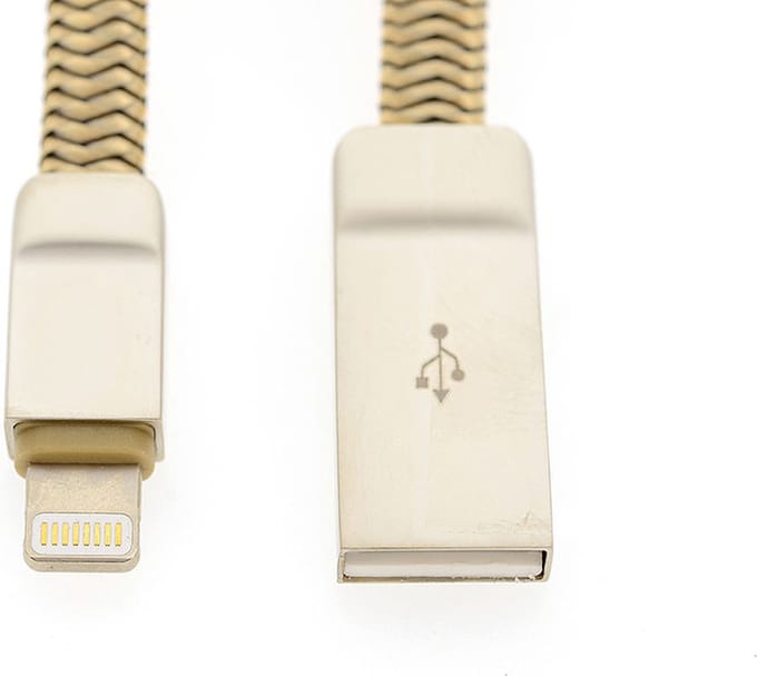 Lightning USB Kabel Goud 1m (8719273225967 )